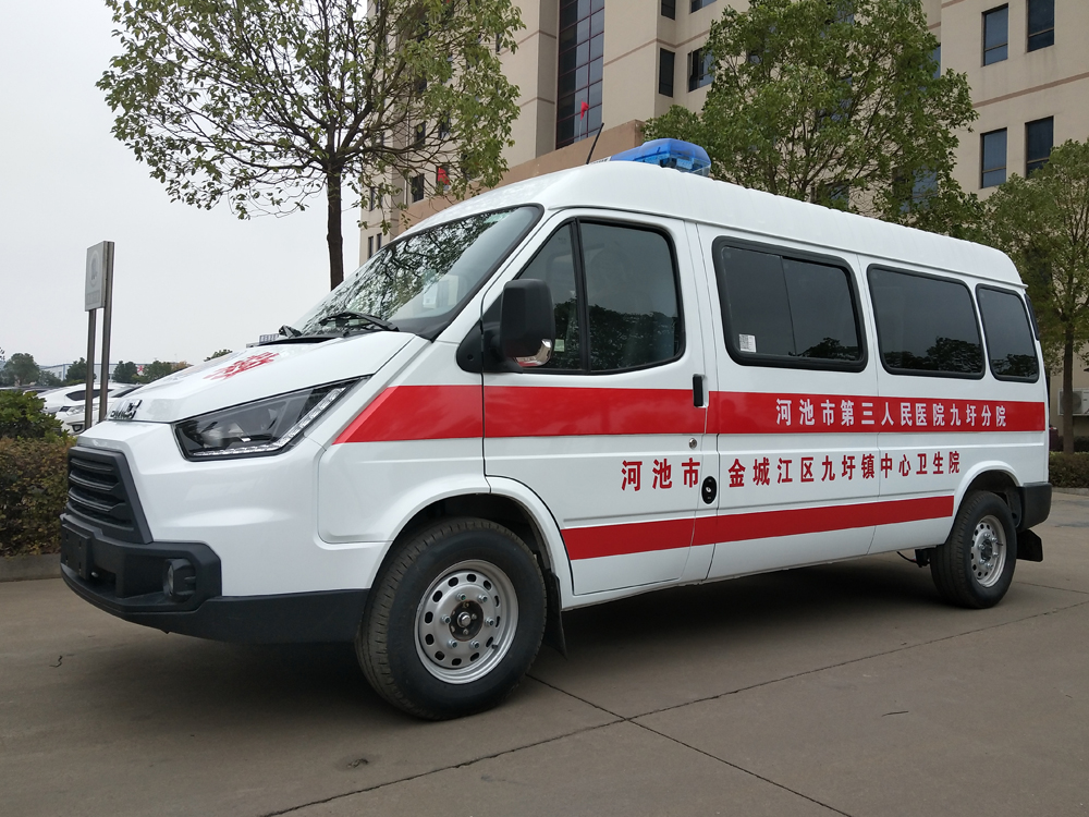 國六江鈴特順救護車(chē)(長(cháng)軸)