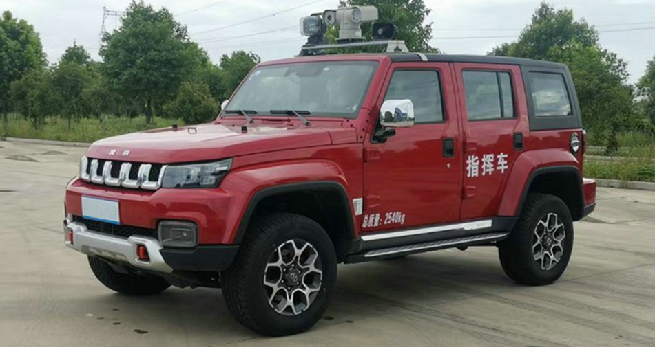 北汽四驅越野森林消防指揮車(chē)