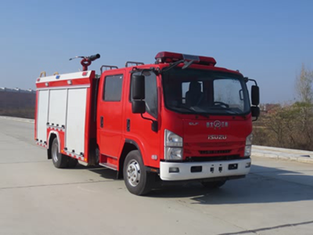 慶鈴3.5噸泡沫消防車(chē)