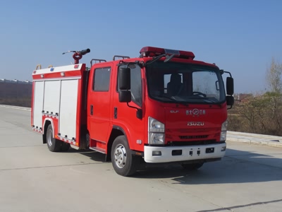 慶鈴3.5噸泡沫消防車(chē)