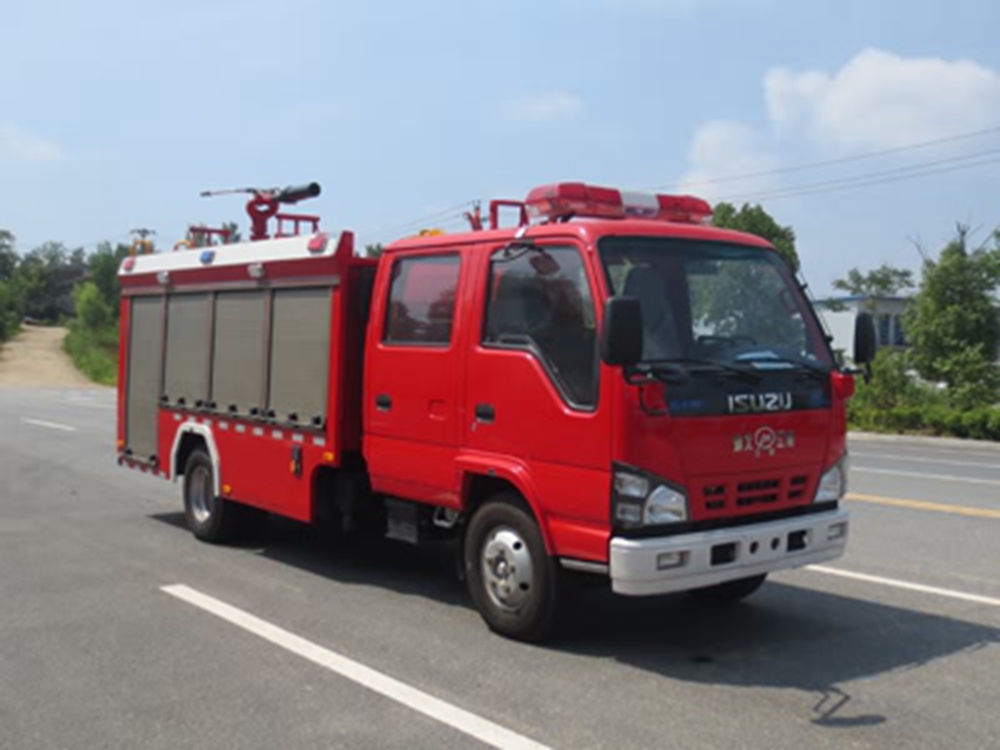 慶鈴3噸泡沫消防車(chē)