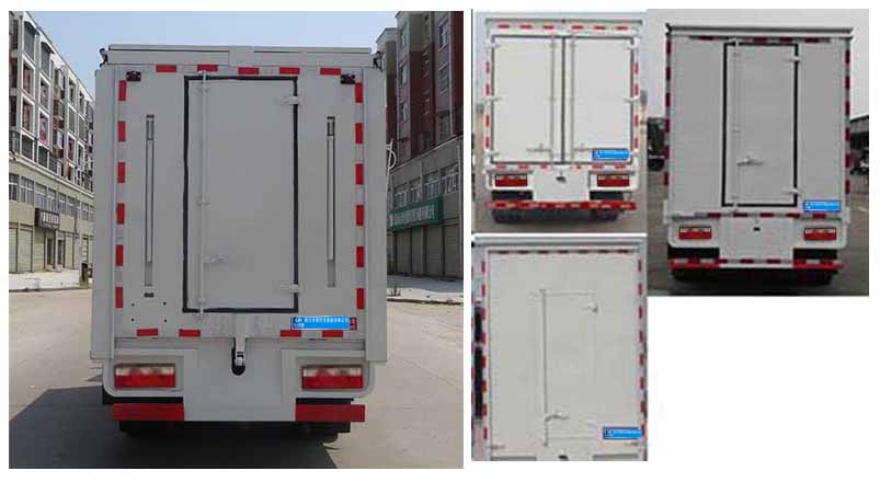 程力威牌CLW5040XWTD6型舞臺車(chē)